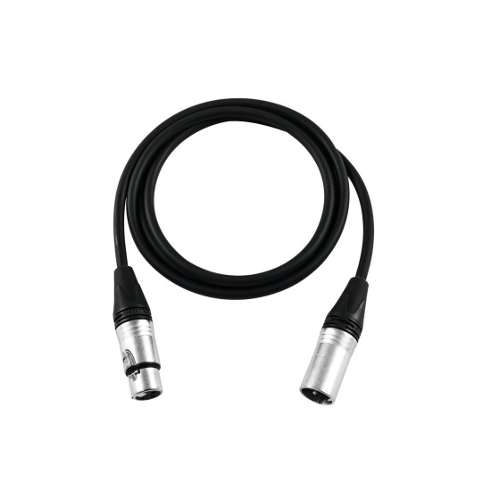 Cavo Microfono XLR 3 Poli 10m Nero Neutrik - Alta Qualità Made in Germany