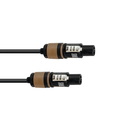 PSSO Cavo Altoparlanti Speakon 2x4 10m Nero - Alta Qualità Made in Germany