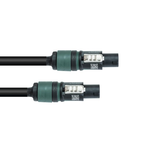 PSSO Cavo per Altoparlanti 10m Speakon 4x2,5mm² Nero - Connessione NEUTRIK