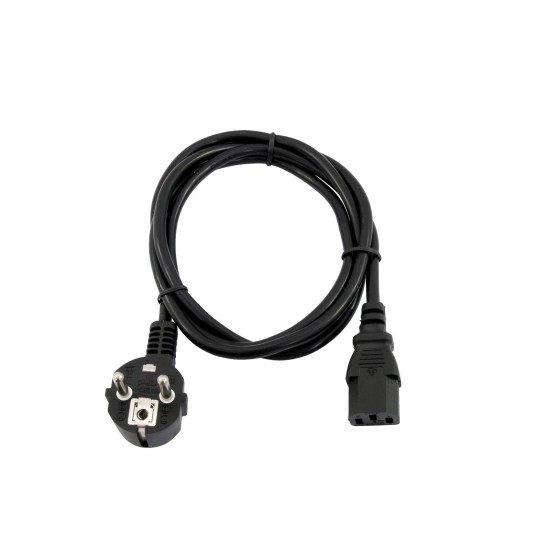 Cavo Alimentazione Universale OMNITRONIC 1,5m Nero per Dispositivi a Freddo