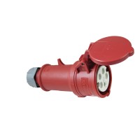 Giunto CEE 16A a 5 Poli Rosso MENNEKES - Connettore Professionale Made in Germany