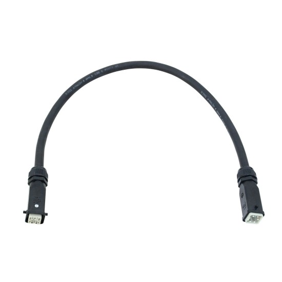 Cavo di Estensione PSSO HQ5 1m H07RN-F 5x2.5 mm² Nero per Illuminazione Professionale