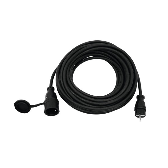 Cavo di Estensione Professionale PSSO 3x2,5 mm² 15m Nero