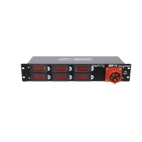 EUROLITE SBM-16 Distributore di Corrente 16A per Rack 19