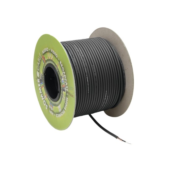SOMMER CABLE Tricone MKII - Cavo per Strumenti 100m Nero, Robusto e Affidabile