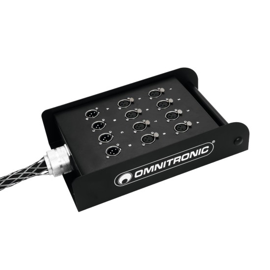 OMNITRONIC Multicore Stagebox 8/4 30m - Distribuzione Segnale Professionale