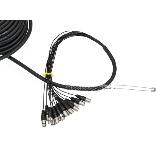 OMNITRONIC Stagebox Multicore 12/4 30m - Distribuzione Audio Professionale per Palco