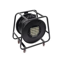 OMNITRONIC Stagebox Multicore 24/4 30m su Tamburo per Audio Professionale