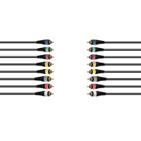 Cavo Frusta RCA 8x8, 15m - Alta Qualità, Flessibilità e Durata