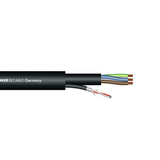 SOMMER CABLE Cavo Ibrido DMX 100m con Alimentazione - SC-Monolith Power