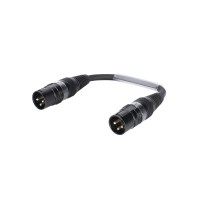 Cavo adattatore SOMMER CABLE XLR(M) a XLR(M) 0,15m Nero - Made in Germany