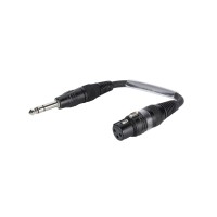 Cavo Adattatore SOMMER CABLE XLR(F) a Jack Stereo 0,15m - Made in Germany