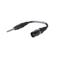 Cavo Adattatore SOMMER CABLE XLR(M) a Jack Stereo 0,15m - Compatto e Professionale