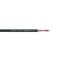 SOMMER CABLE Cavo Microfono 2x0,34 mm² 100m Nero - Serie CLUB per Installazioni e Studi