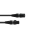 Sommer Cable Cavo DMX XLR 3 Poli 25m Nero - Alta Qualità per Illuminazione e Audio