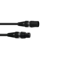 Cavo DMX Professionale Sommer Cable XLR 5-pin 5m Nero Hicon - Alta Qualità e Flessibilità