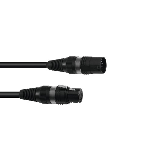 Cavo DMX Professionale Sommer Cable XLR 5-pin 5m Nero Hicon - Alta Qualità e Flessibilità