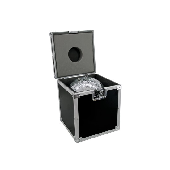 Custodia Protettiva per Sfera Specchiata 30 cm - Flight Case Robusto e Sicuro