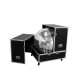 Custodia Professionale con Ruote per Palla a Specchio 100 cm - Flight Case Resistente