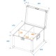 ROADINGER Flightcase EP-56 Custodia Professionale per 4 PAR-56 Spot