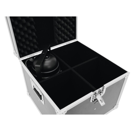 ROADINGER Flightcase EP-56 Custodia Professionale per 4 PAR-56 Spot