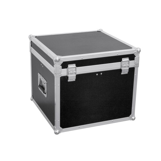 ROADINGER Flightcase Professionale per 4 PAR-56 Spot, Custodia Universale Extra Alta