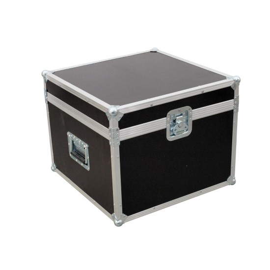ROADINGER Flightcase PRO per 4x PAR-64 Spot, Custodia Universale in Legno di Betulla