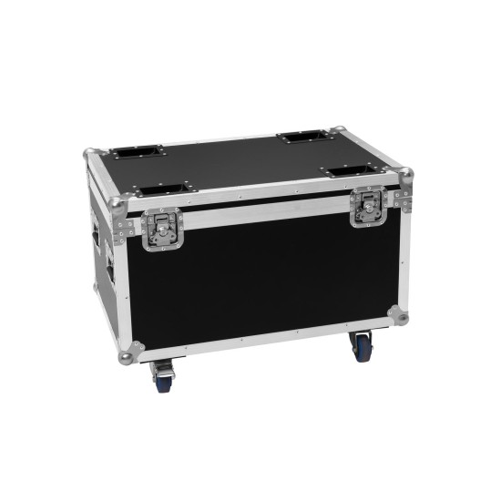 ROADINGER Flightcase con Ruote Girevoli per 4 TMH-X4 - Custodia Professionale in Alluminio