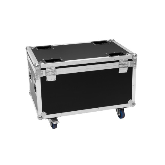 ROADINGER Flightcase con Ruote Girevoli per 4 TMH-X4 - Custodia Professionale in Alluminio