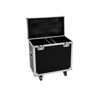 ROADINGER Flightcase per 2 TMH-S200 con Ruote e Imbottitura in Schiuma