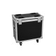 ROADINGER Flightcase per 2 TMH-S200 con Ruote e Imbottitura in Schiuma