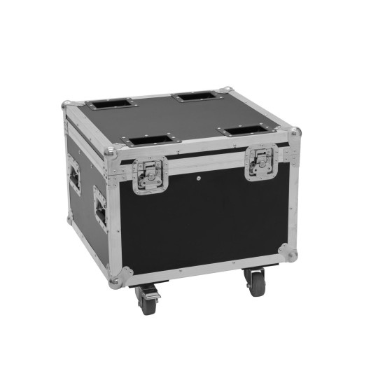 ROADINGER Flightcase Professionale con Ruote per 4 Proiettori LED TMH-S90/H90/B90