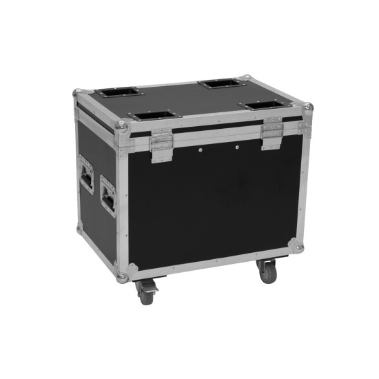 Custodia Professionale ROADINGER Flightcase 2x TMH-W555 con Ruote Girevoli