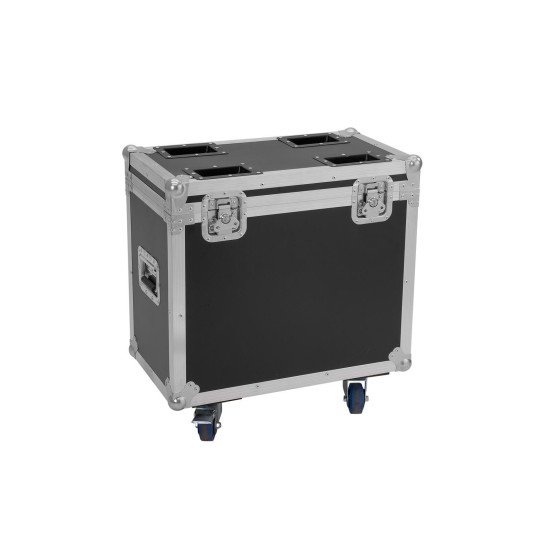 ROADINGER Flightcase con Ruote per 2 TMH-W400 - Protezione e Mobilità per Dispositivi