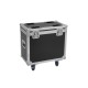 ROADINGER Flightcase con Ruote per 2 TMH-W400 - Protezione e Mobilità per Dispositivi