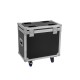 ROADINGER Flightcase con Ruote per 2 TMH-W400 - Protezione e Mobilità per Dispositivi