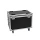 ROADINGER Flightcase 4x TMH-W400 con Ruote Girevoli - Protezione Robusta per Attrezzature