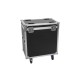 ROADINGER Flightcase con Ruote per 2 TMH-S400 - Custodia Protettiva con Vano Accessori