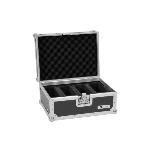 Flightcase ROADINGER EC-4AC per 4 AKKU Flat Light - Custodia Protettiva Professionale