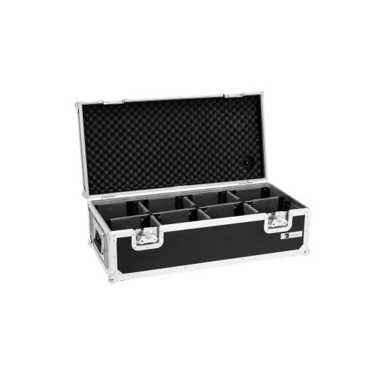 ROADINGER Flightcase Professionale per 8 AKKU UP-4 con Carica Integrata
