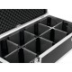 ROADINGER Flightcase Professionale per 8 AKKU UP-4 con Carica Integrata