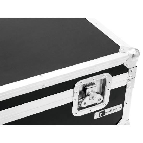 ROADINGER Flightcase Professionale per 8 AKKU UP-4 con Carica Integrata