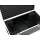 ROADINGER Flightcase SL-160/SL-350 - Custodia Professionale per Cassa con Telaio in Alluminio e Imbottitura in Schiuma