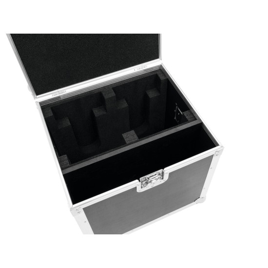 ROADINGER Flightcase PRO per 2 EYE-7 RGBW Zoom - Custodia Robusta e Imbottita