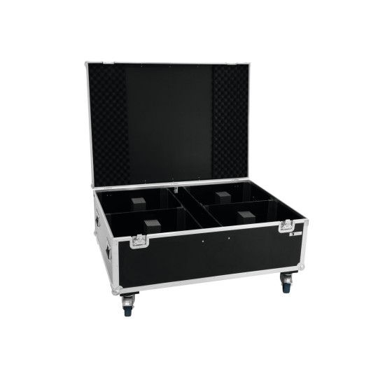 Flightcase ROADINGER PRO con Ruote per 4 THA-250F - Design Robusto e Versatile