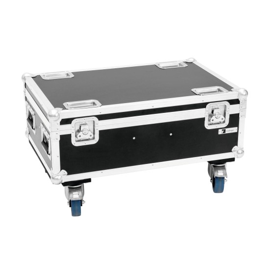 ROADINGER Flightcase Professionale 4x THA-40 PC con Ruote Girevoli e Vano Accessori