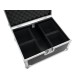 ROADINGER Flightcase Professionale per 4 AKKU UP 4 QCL Spot con QuickDMX e Vano Accessori