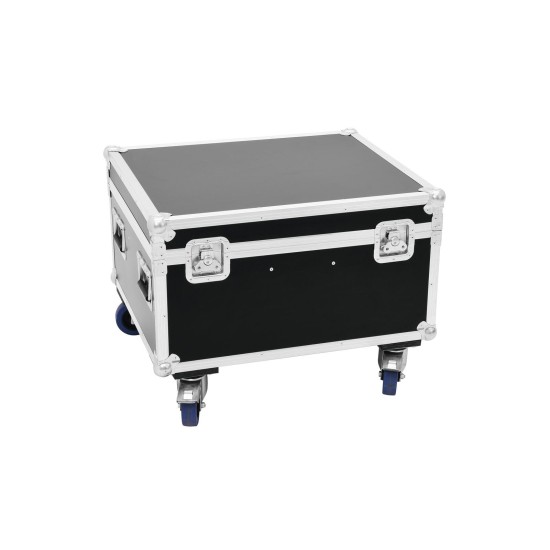ROADINGER Flightcase PRO con Ruote per 4 LED TMH-X1 Beam a Testa Mobile