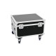 ROADINGER Flightcase PRO con Ruote per 4 LED TMH-X1 Beam a Testa Mobile