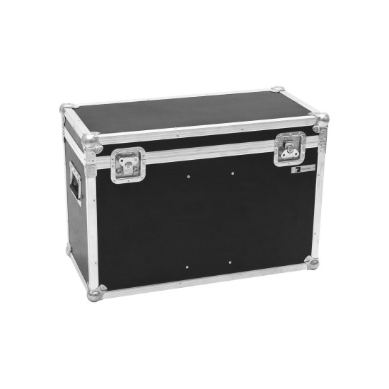 ROADINGER Flightcase PRO per 2 LED THA-100F/THA-120PC con Vano Accessori